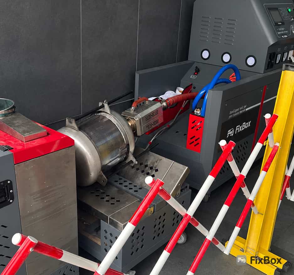 Mašinsko čišćenje DPF na najsavremenijoj mašini u FixBox DPF Servisu Sarajevo